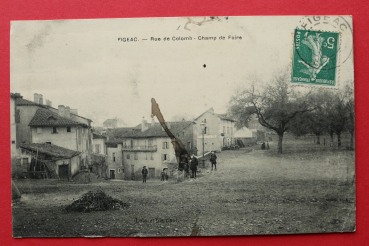 Postcard PC 1910-1930 Rue de Colomb France